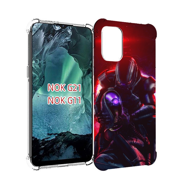 

Чехол Mypads Mass Effect Для Nokia G11/G21, Прозрачный, Tocco