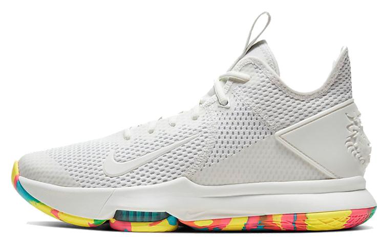 

Кроссовки унисекс Nike Witness 4 Lebron EP белые 42.5 EU, Белый, Witness 4 Lebron EP
