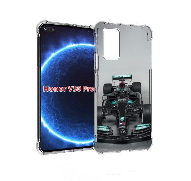 

Чехол бампер MyPads формула 1 мерседес для Honor V30 Pro, Прозрачный, Tocco