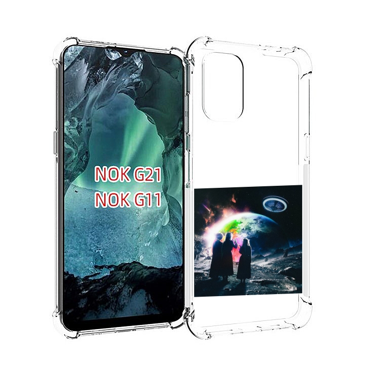 

Чехол Mypads Lil Uzi Vert - Eternal Atake Для Nokia G11/G21, Прозрачный, Tocco