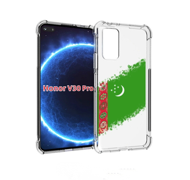 

Чехол бампер MyPads флаг герб Туркменистан-1 для Honor V3, Прозрачный, Tocco