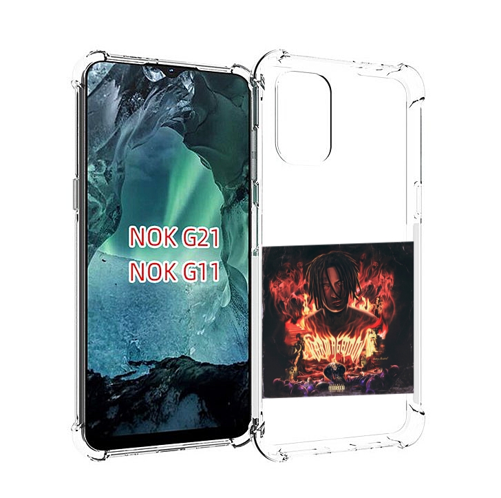 

Чехол Mypads Karmageddon Kizaru Для Nokia G11/G21, Прозрачный, Tocco