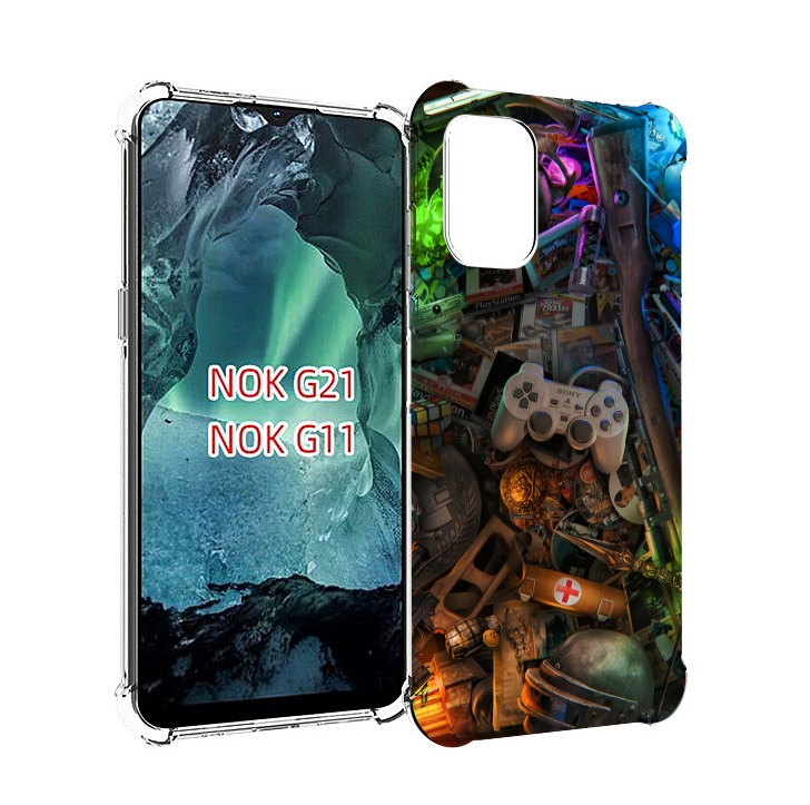 

Чехол MyPads JlaMBcPa6eM для Nokia G11 / G21, Прозрачный, Tocco
