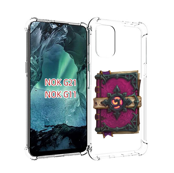

Чехол Mypads Hearthstone Для Nokia G11/G21, Прозрачный, Tocco