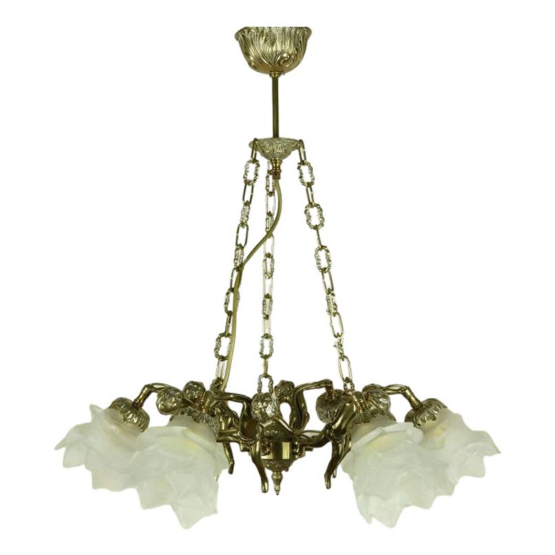 

Люстра Balinesia Lightings M 100/S6 GM OB E14