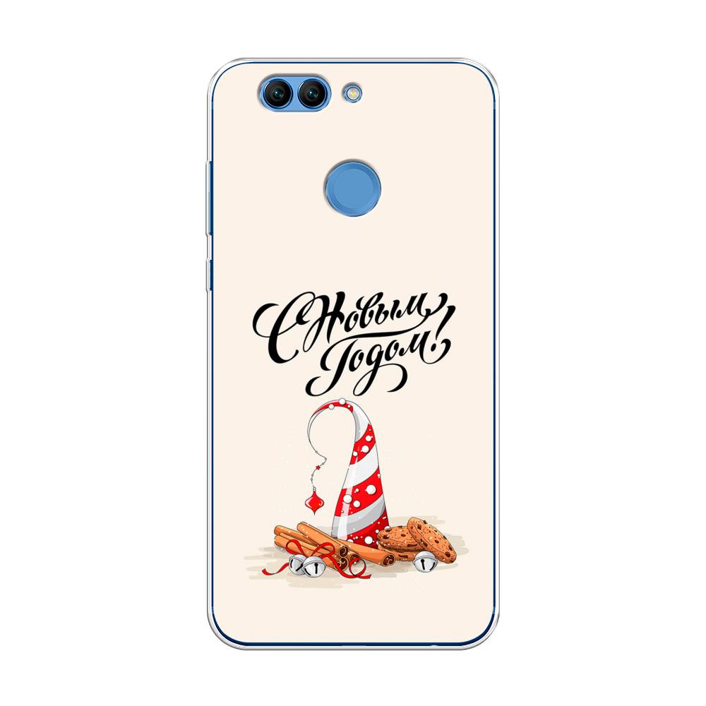 

Чехол на Huawei Nova 2 Plus "Подарки на Новый Год", Бежевый;красный;черный, 63050-5