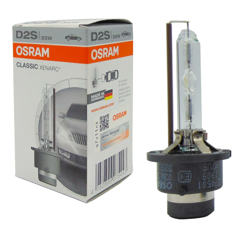 фото Ксеноновая лампа osram d2s 35w xenarc classic 1шт 66240clc