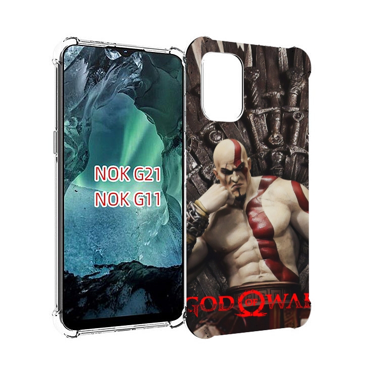 

Чехол MyPads God of War Кратос для Nokia G11 / G21, Прозрачный, Tocco