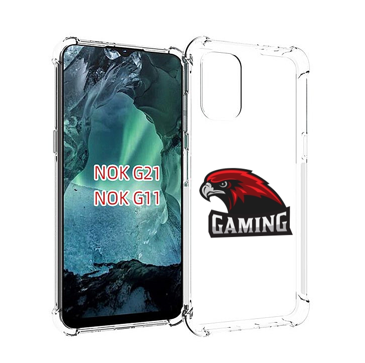 

Чехол Mypads Gaming-1 Мужской Для Nokia G11/G21, Прозрачный, Tocco