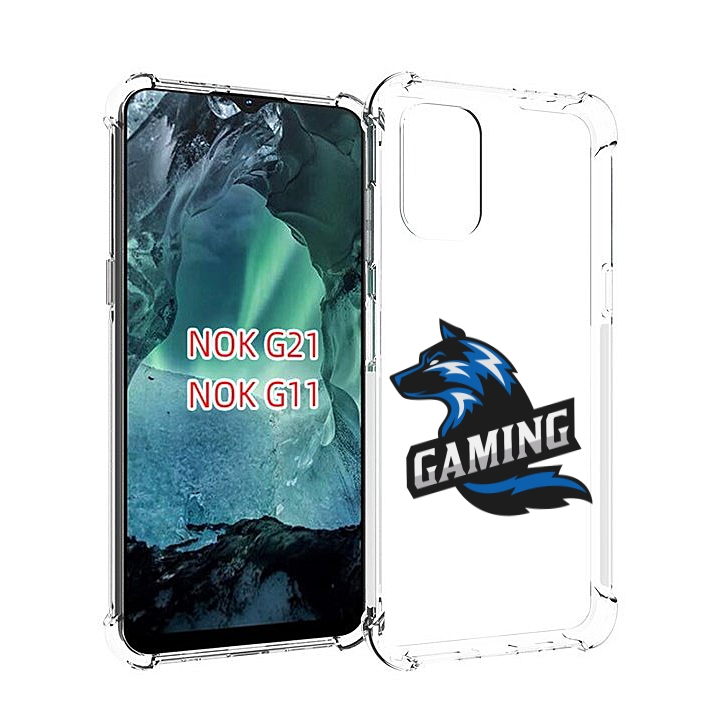 

Чехол Mypads Gaming Мужской Для Nokia G11/G21, Прозрачный, Tocco