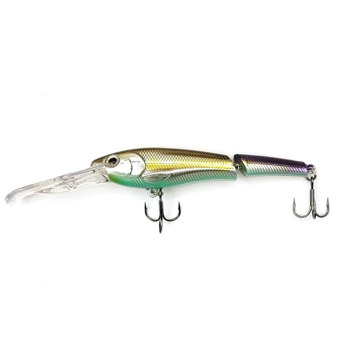 

Воблер Namazu Jointed Zun Minnow, L-95 мм, 12,5г, (0,5-2,5 м), цвет №15 (N39-95-C15), Золотистый, Jointed Zun Minnow