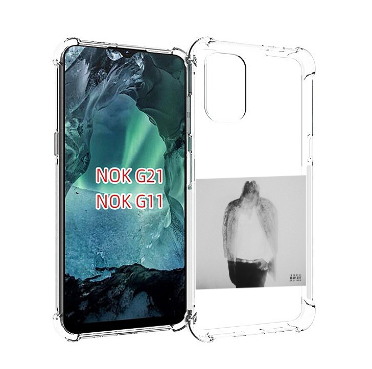 

Чехол Mypads Future - Hndrxx Для Nokia G11/G21, Прозрачный, Tocco