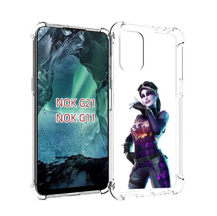 

Чехол MyPads Fortnite-3 для Nokia G11 / G21, Прозрачный, Tocco