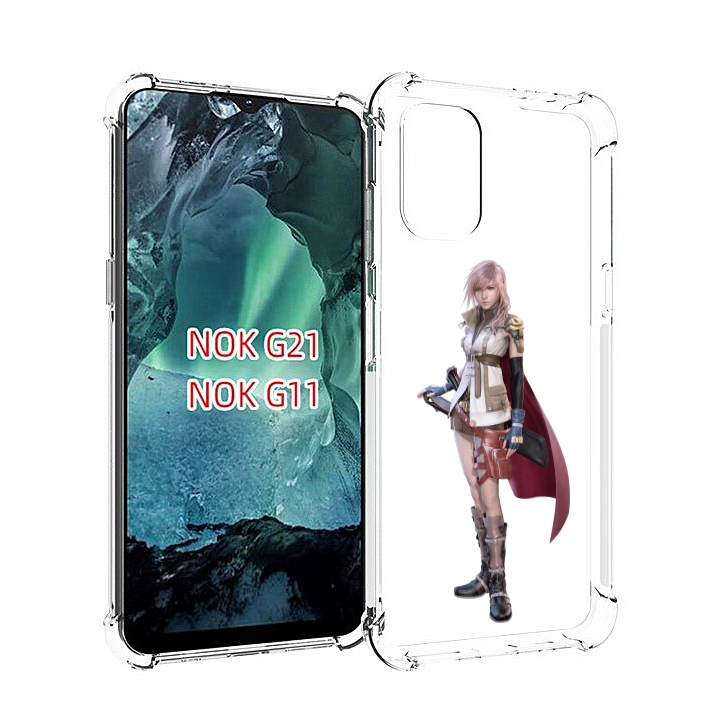 

Чехол Mypads Final-Fantasy Для Nokia G11/G21, Прозрачный, Tocco