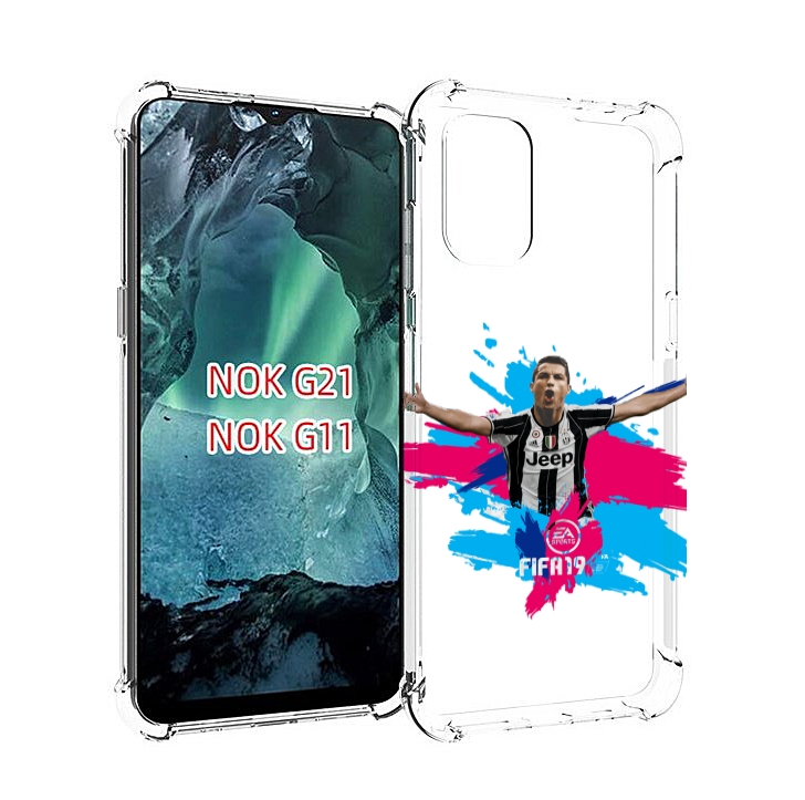 

Чехол MyPads Fifa-2019-2020-2021-2022 мужской для Nokia G11 / G21, Прозрачный, Tocco