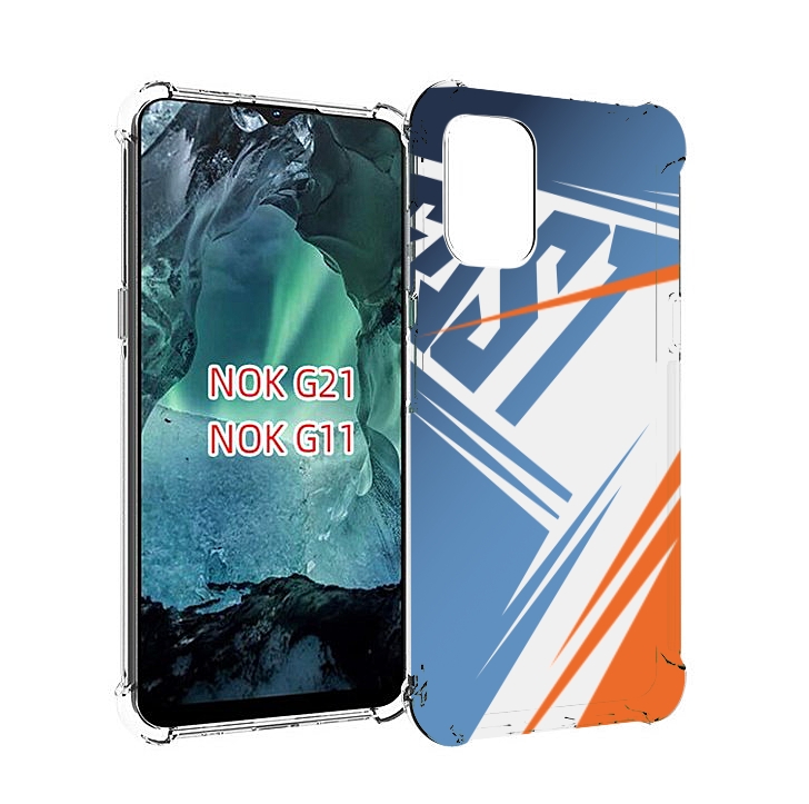 

Чехол MyPads Fast для Nokia G11 / G21, Прозрачный, Tocco