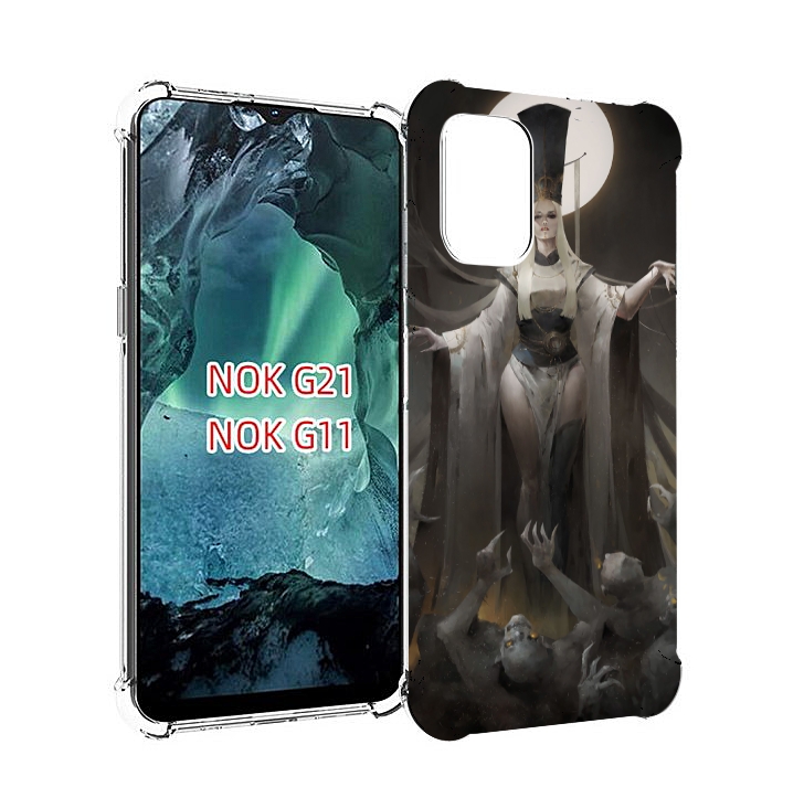 

Чехол Mypads Erfiorr — Fantasy Art Dimension Для Nokia G11/G21, Прозрачный, Tocco