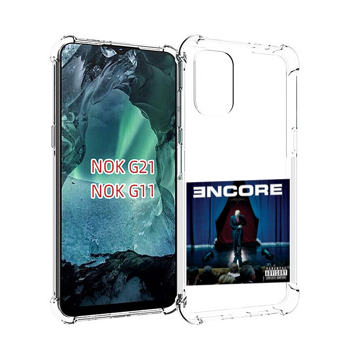 

Чехол Mypads Encore Для Nokia G11/G21, Прозрачный, Tocco