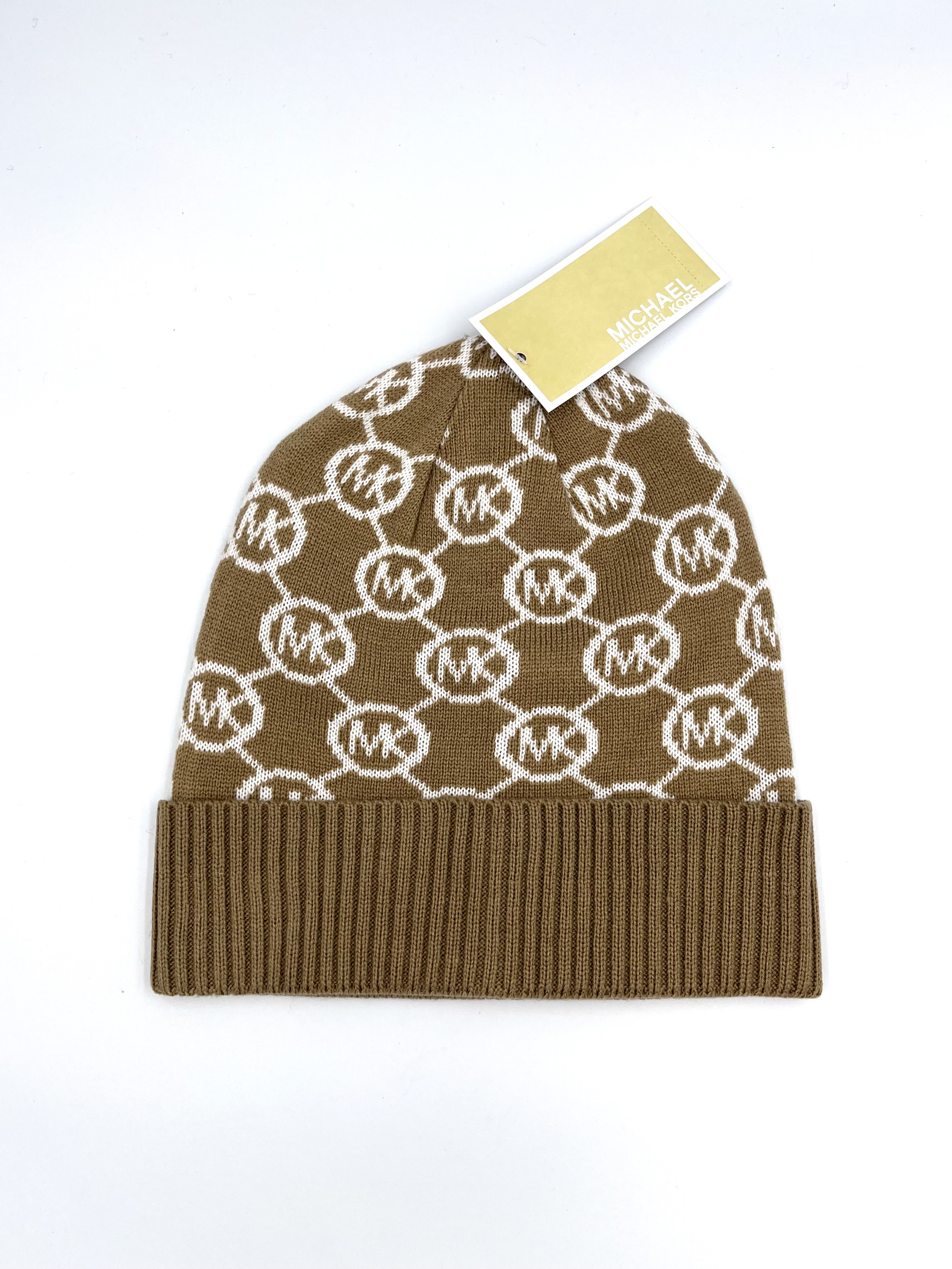 

Шапка бини женская Michael Kors 537990C BROWN коричневая, one size, 537990C BROWN