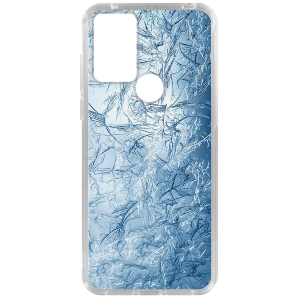 

Чехол-накладка Krutoff Clear Case Лед для TCL 306, Прозрачный