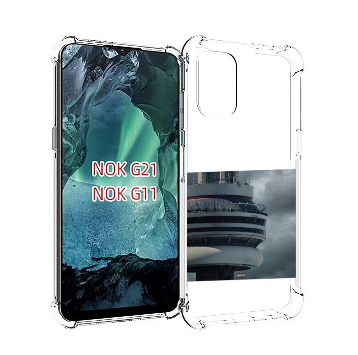 

Чехол Mypads Drake - Views Для Nokia G11/G21, Прозрачный, Tocco