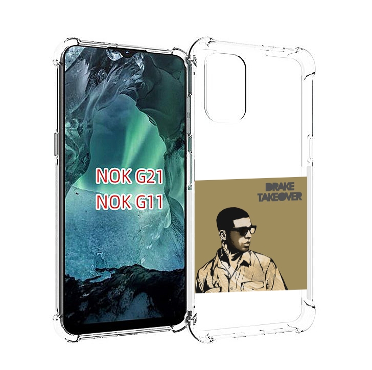 

Чехол MyPads Drake - Takeover для Nokia G11 / G21, Прозрачный, Tocco