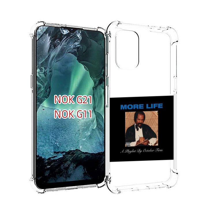 

Чехол MyPads Drake - More Life для Nokia G11 / G21, Прозрачный, Tocco