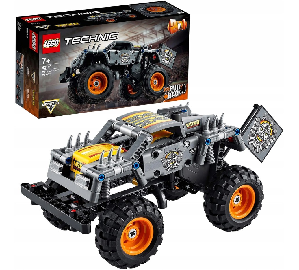 

Конструктор LEGO Technic 42119 Monster Jam Max-D, 230 деталей, 42119