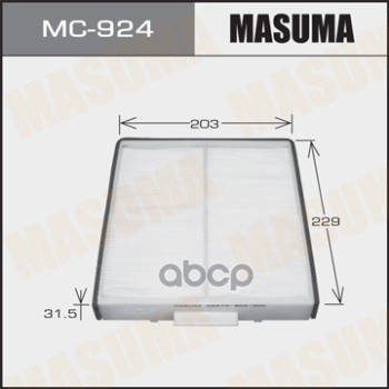 

Фильтр Салонный Masuma арт. MC-924