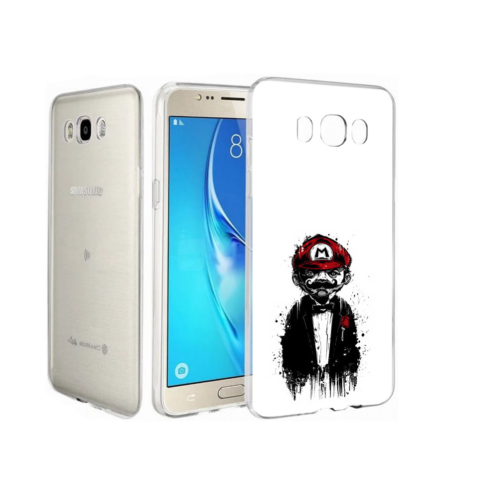 Чехол MyPads Tocco для Samsung Galaxy J7 марио