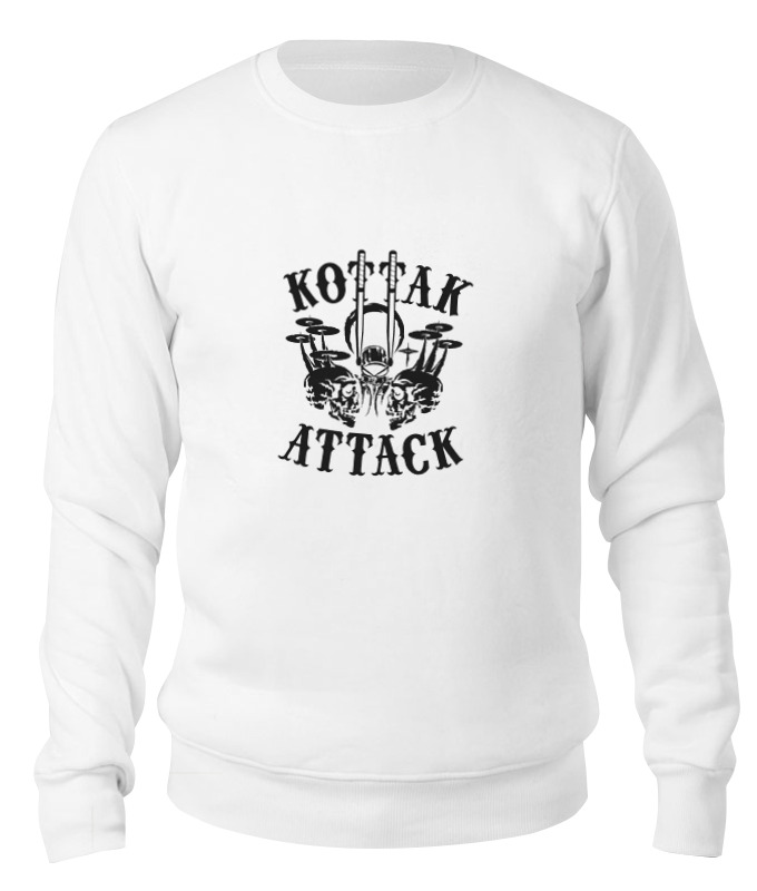 

Свитшот унисекс Printio Kottak (ударник группы scorpions) белый XS, Kottak (ударник группы scorpions)