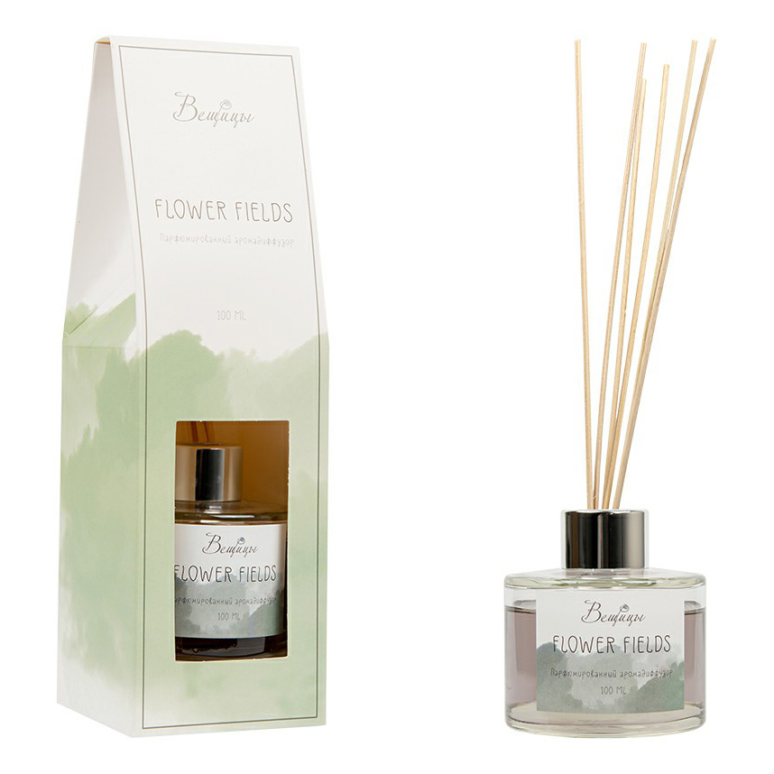 Аромадиффузор Вещицы Flower fields хвойный 100 мл 821₽