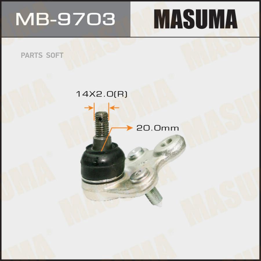 

Опора Шаровая Masuma арт. MB-9703
