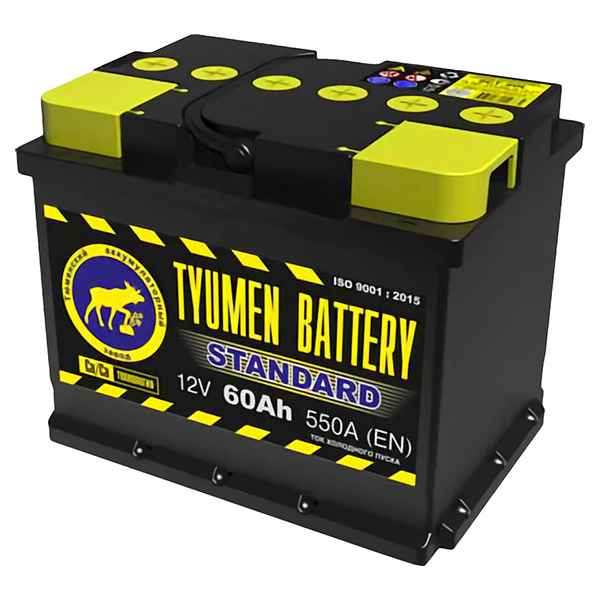

Аккумулятор 60 а/ч TYUMEN BATTERY 550A (прямая полярность) (242*175*190)