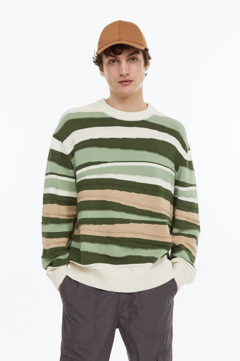 

Джемпер мужской H&M 1125550004 хаки M (доставка из-за рубежа), 1125550004