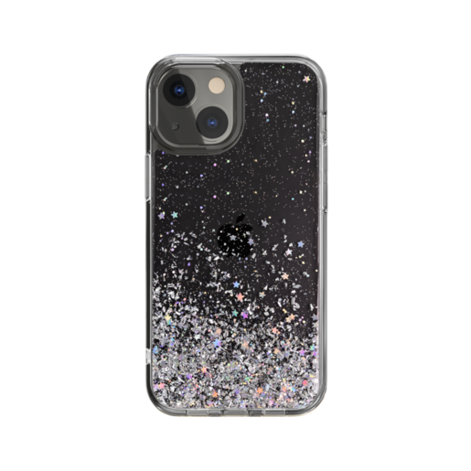 фото Чехол-накладка switcheasy starfield на iphone 13 mini. цвет: прозрачный
