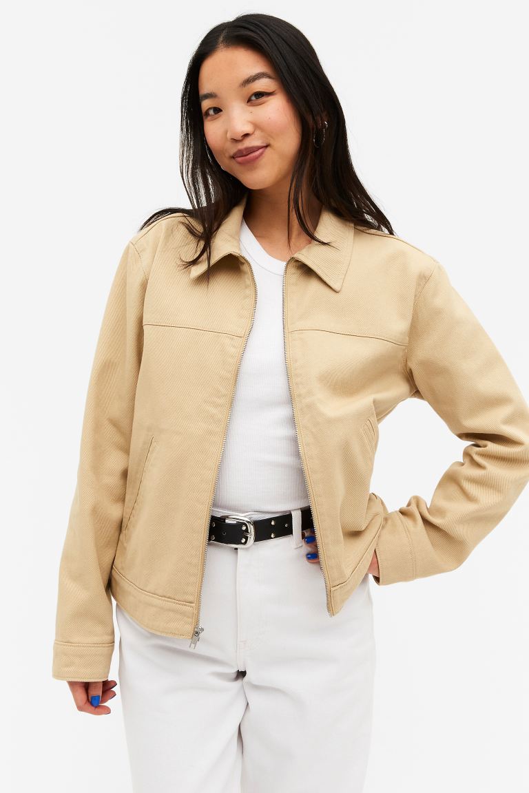 

Жакет женский Monki 1125499001 бежевый M (доставка из-за рубежа), 1125499001