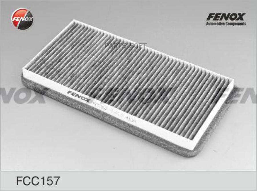 

Фильтр Салонный Угольный Peugeot 406 95-04 1.6-3.0, 1.9-2.2d Fcc157 FENOX арт. FCC157