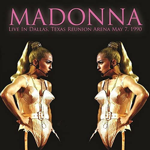 MADONNA LIVE IN DALLAS 1990 (WHITE/BLACK SPLATTER VINYL)