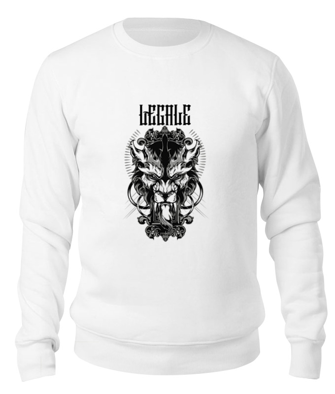 

Свитшот унисекс Printio Lycanthrope белый XS, Lycanthrope