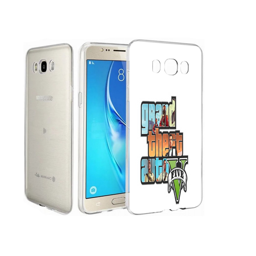 

Чехол MyPads Tocco для Samsung Galaxy J7 игра гта, Прозрачный, Tocco