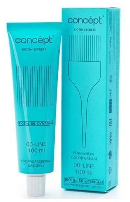 Краска для волос Concept Biotin Secrets 00-LINE, 9.00 intensive very light blond, 100 мл