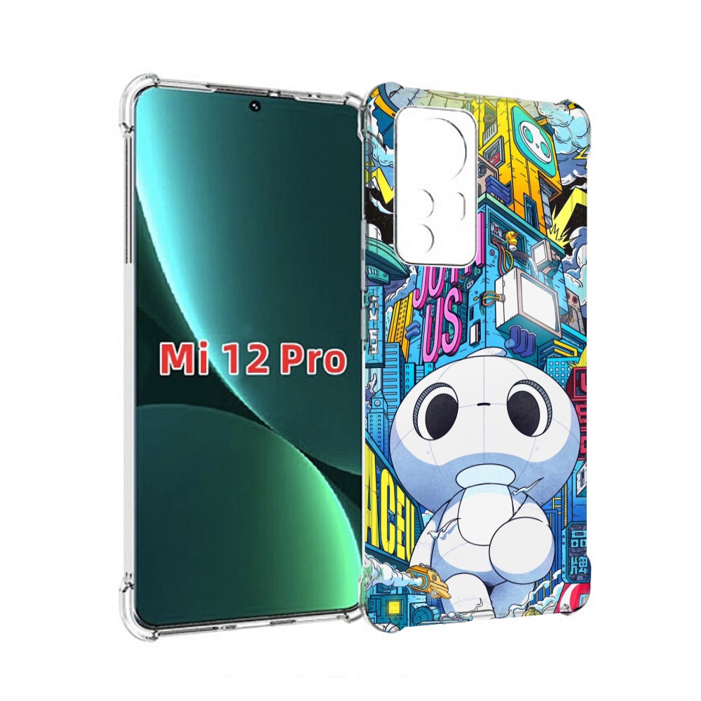 

Чехол MyPads FaceU для Xiaomi 12S Pro, Прозрачный, Tocco