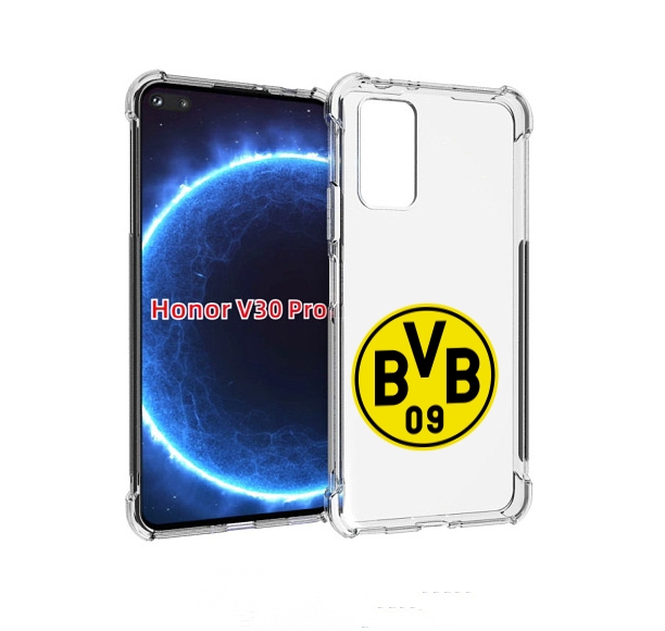 

Чехол бампер MyPads фк-боруссия для Honor V30 Pro, Прозрачный, Tocco