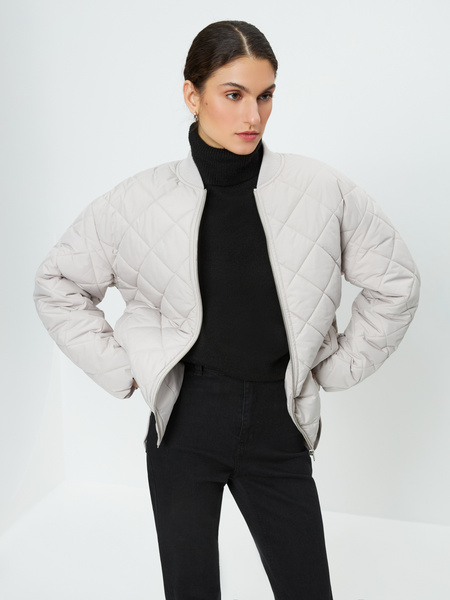 

Куртка женская ZARINA 3123452102 бежевая M, Бежевый, 3123452102
