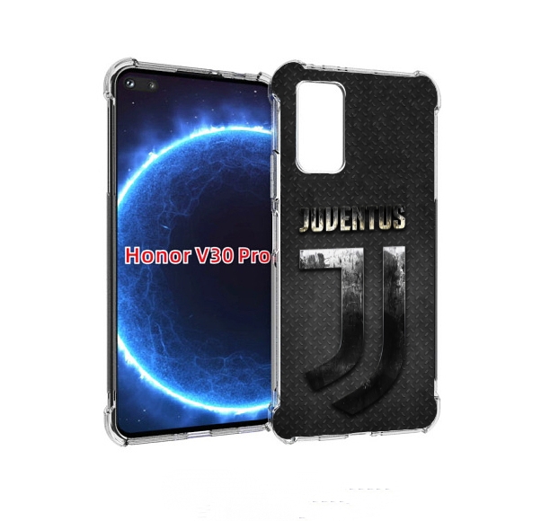 Чехол бампер MyPads фк ювентус турин для Honor V30 Pro