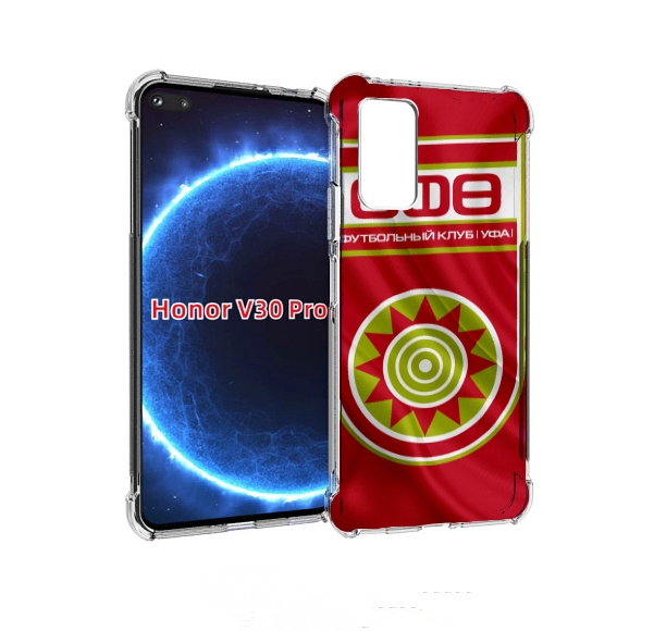 

Чехол бампер MyPads фк уфа для Honor V30 Pro, Прозрачный, Tocco