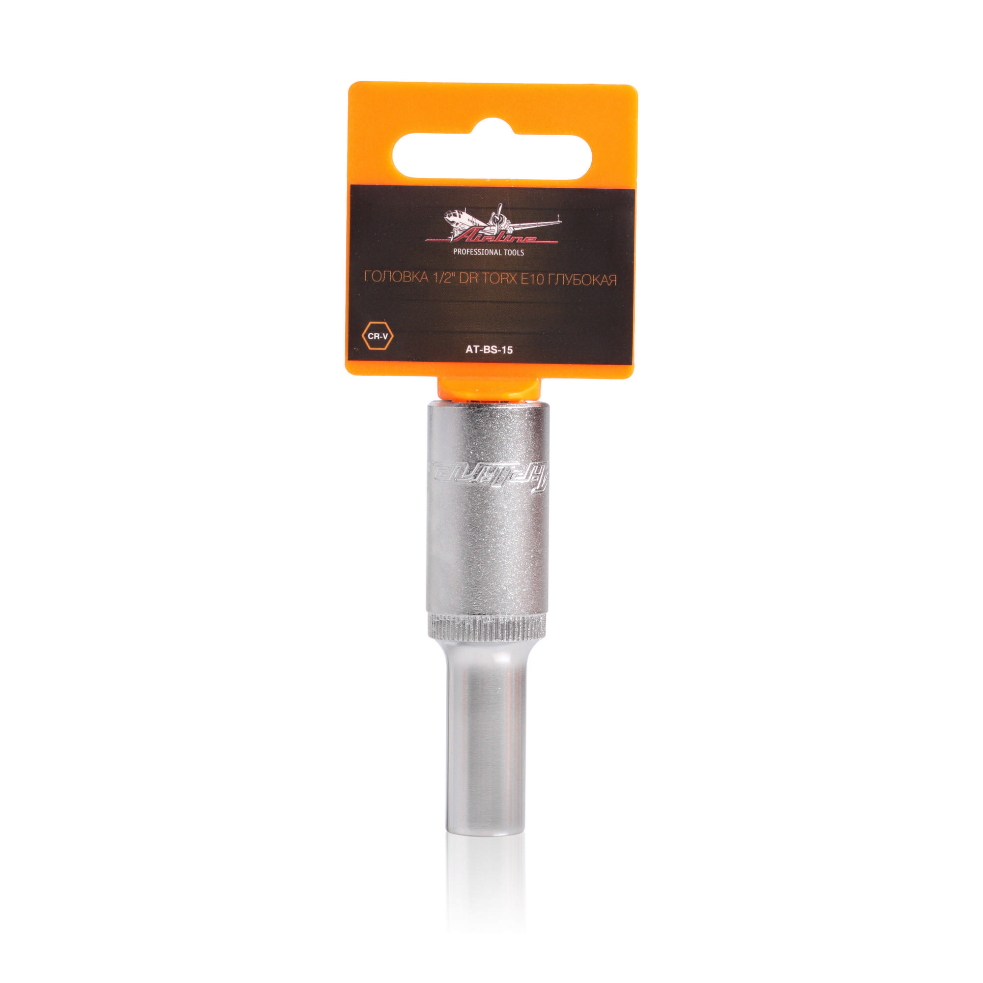 

Головка 1/2" DR TORX E10 глубокая AIRLINE AT-BS-15