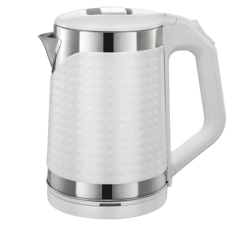 Чайник электрический Maxtronic MAX-106, белый чайник электрический maxtronic max 503 1 5 л белый серебристый