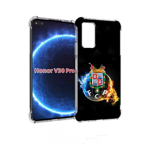 

Чехол бампер MyPads фк порту для Honor V30 Pro, Прозрачный, Tocco
